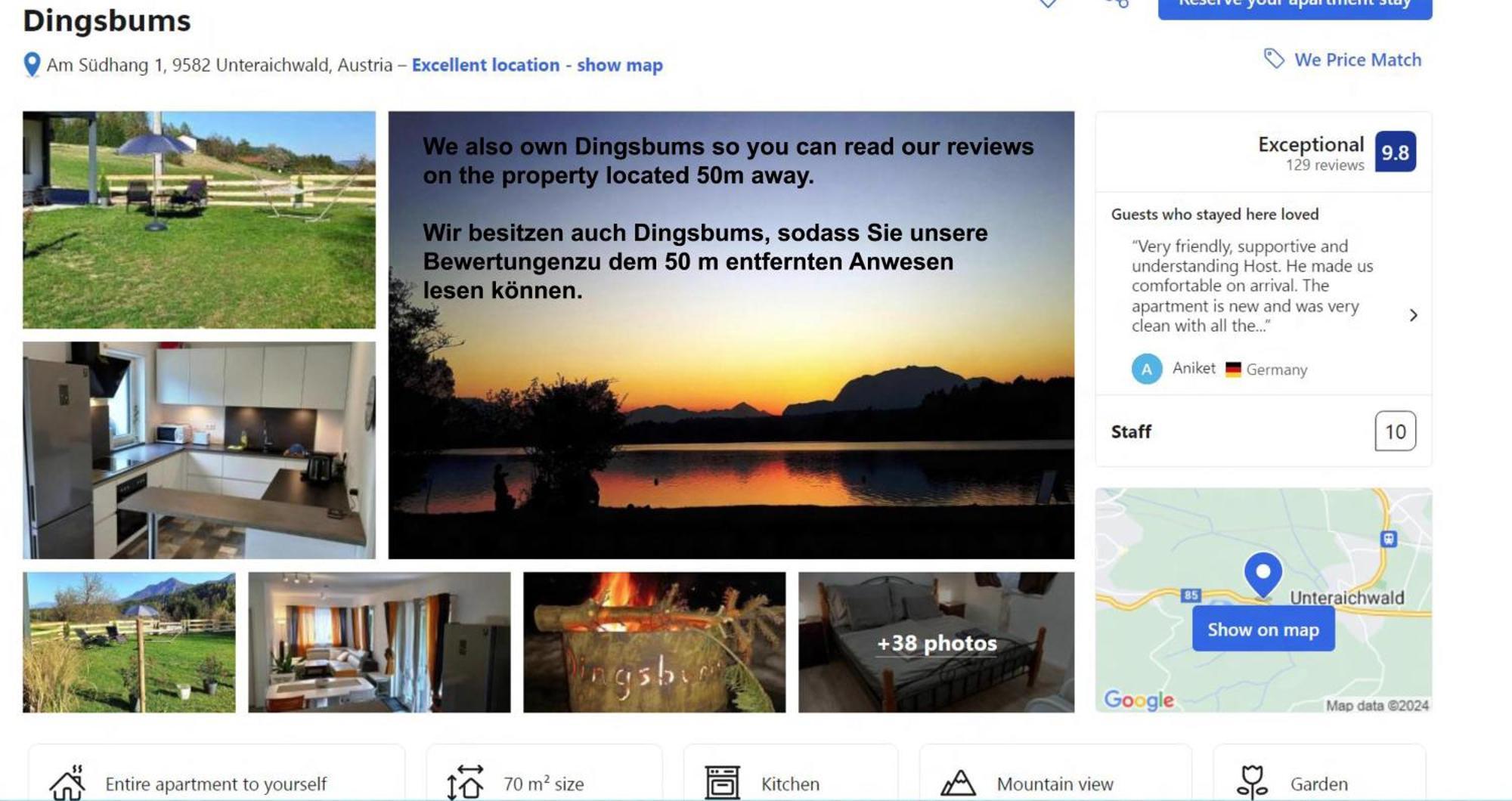 Ding Ding Apartment Unteraichwald Екстериор снимка